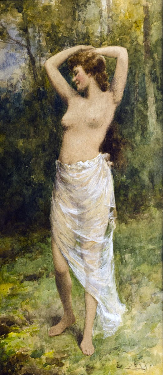 Bathing Beauty by Alfred Augustus Glendening, Jr.,A3(16x12")Poster