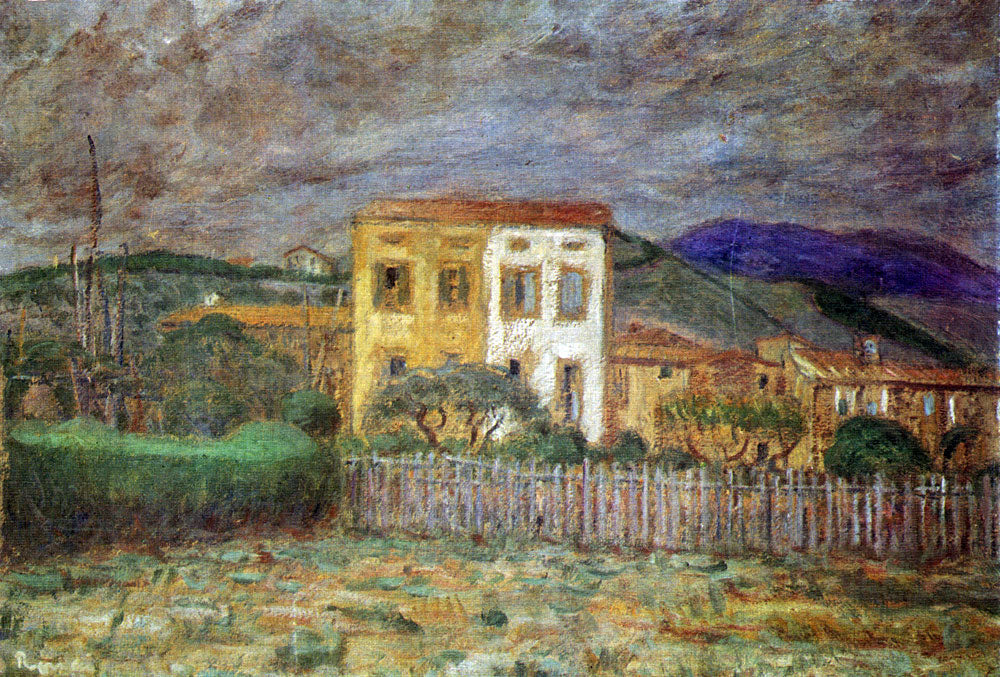 lol's House in the vicinity of Banyuls by Jozsef Rippl-Ronai,A3(16x12")Poster