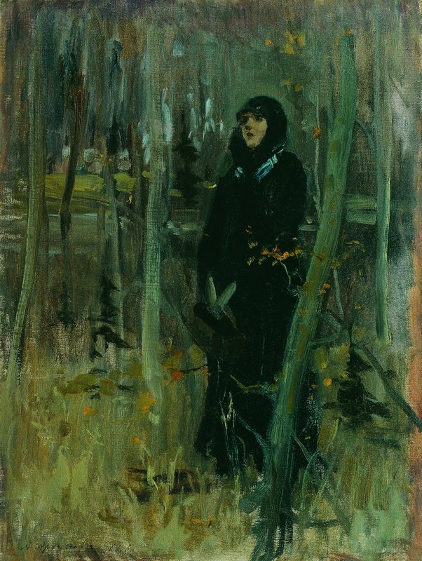 Picking Berries by Abram Efimovich Arkhipov,A3(16x12")Poster