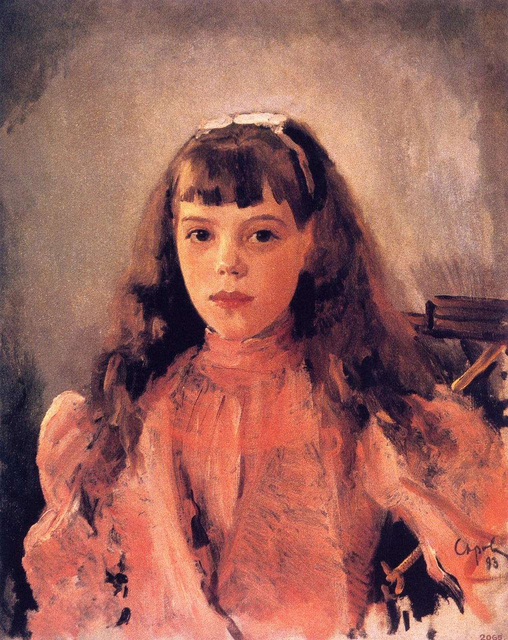 ortrait of Grand Duchess Olga Alexandrovna by Valentin Serov,A3(16x12")Poster