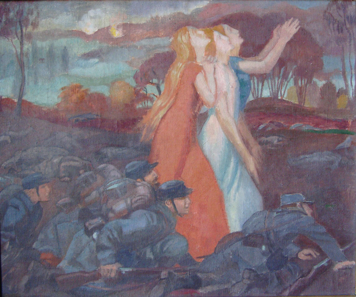 Amour, Foi, Esperance by Maurice Denis,A3(16x12")Poster
