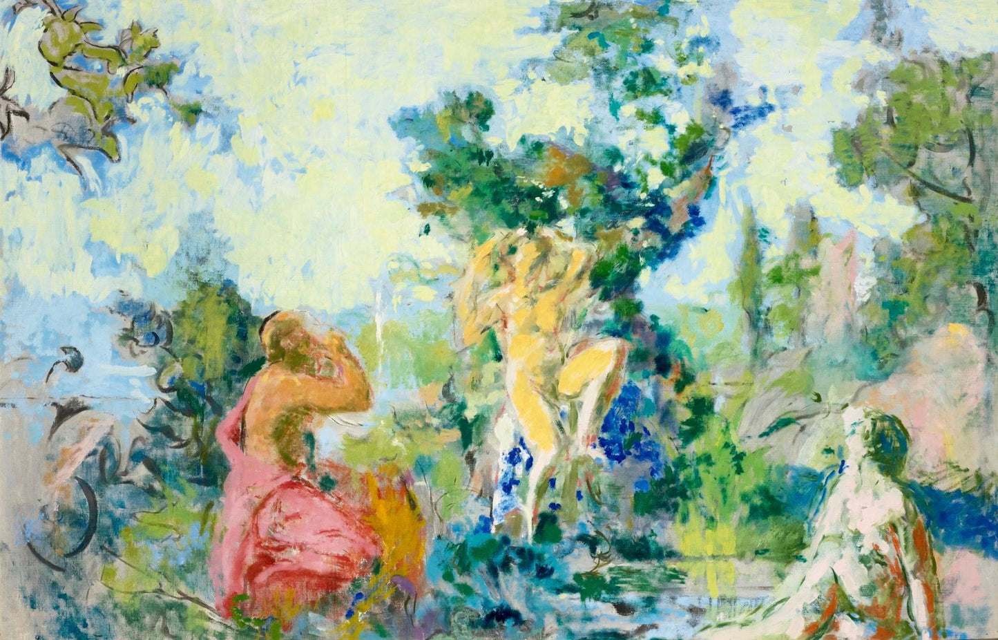 The Fountain of Youth by Ker Xavier Roussel,A3(16x12")Poster