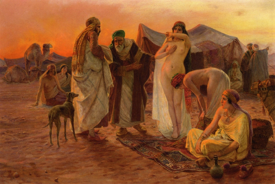 The Favorite, vintage artwork by Otto Pliny, 12x8" (A4) Poster