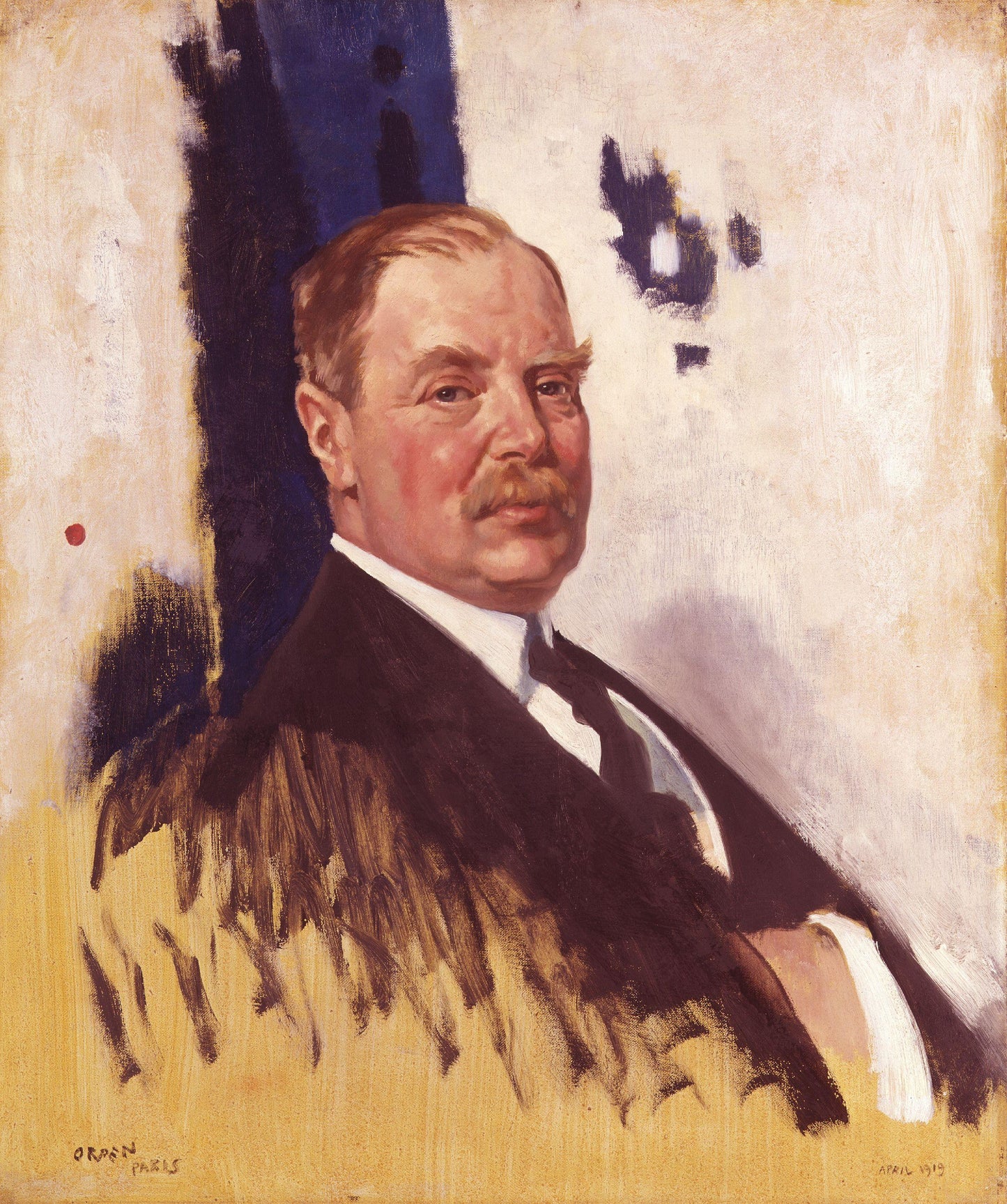 tanley 17th Earl of Derby by Sir William Orpen, R.A., R.H.A.,16x12(A3) Poster