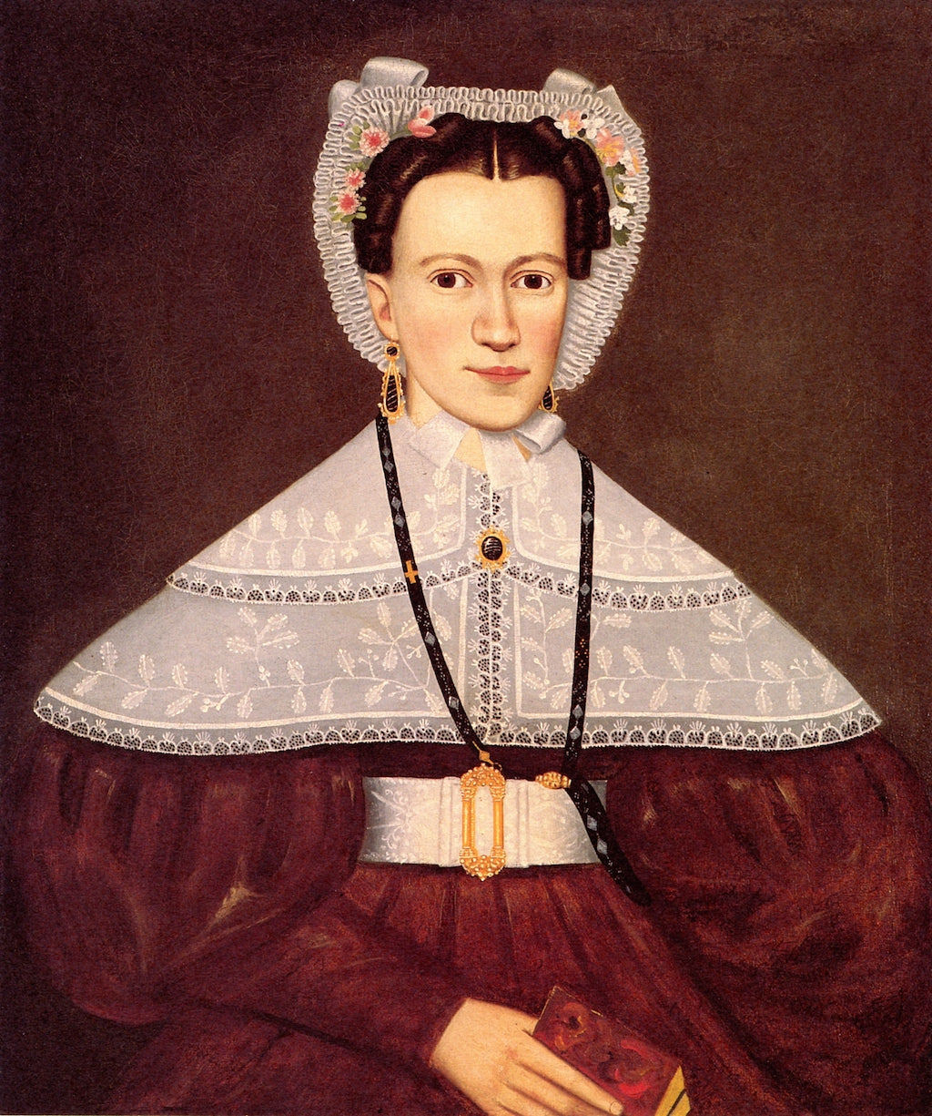Mrs. Pearce, vintage artwork by Erastus Salisbury Field, A3 (16x12") Poster Print