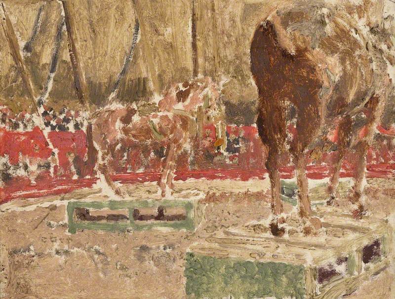 Circus Sketch, vintage artwork by Walter Richard Sickert, 12x8" (A4) Poster