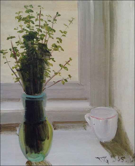 Still Life on the Window by Vladimir Grinberg,16x12(A3) Poster