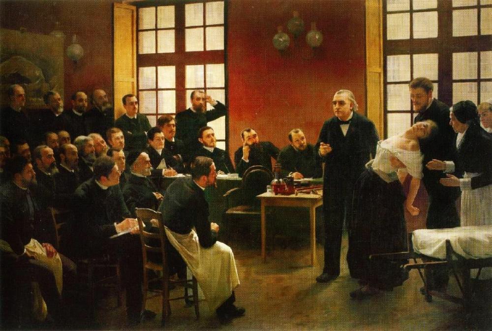 At the Medicine School by Andre Brouillet,A3(16x12")Poster