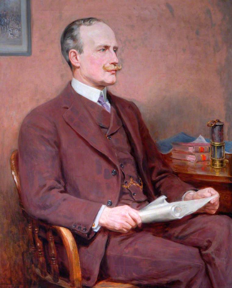 William Cuthbert Blackett, vintage artwork by Ralph Hedley, 12x8" (A4) Poster