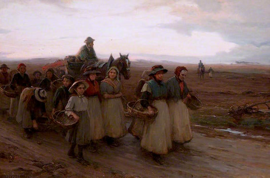 The Evening Hour, vintage artwork by William Pratt, 12x8" (A4) Poster