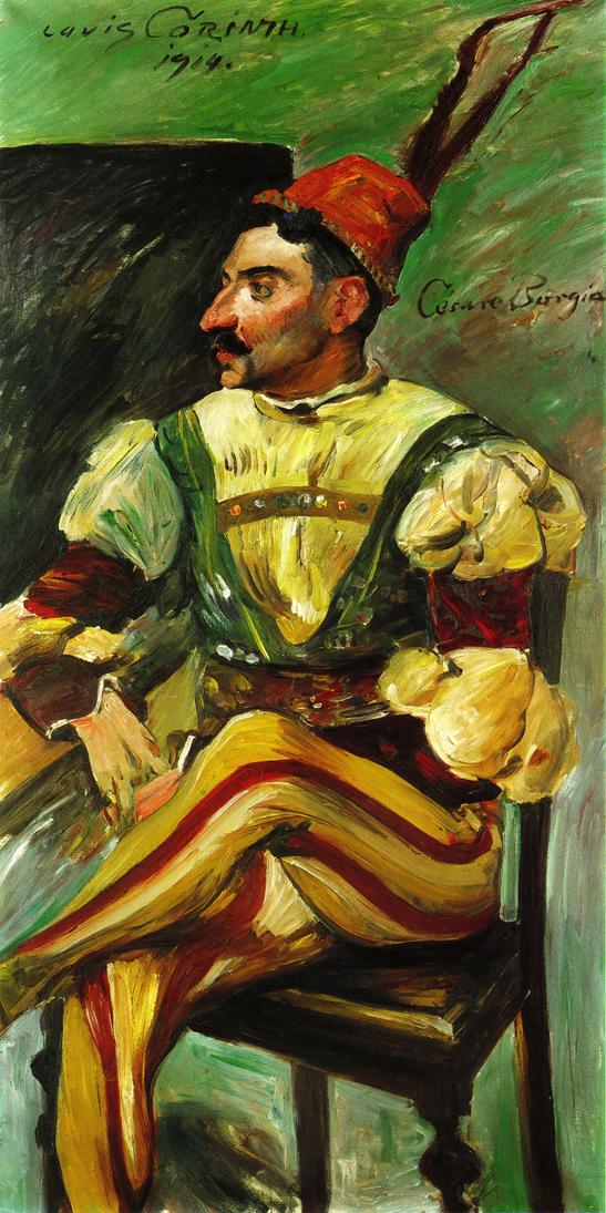 Cesare Borgia (Arthur Kraft) by Lovis Corinth,A3(16x12")Poster
