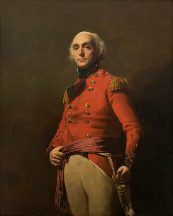 General Sir William Maxwell, vintage artwork by Sir Henry Raeburn, R.A., P.R.S.A., 12x8" (A4) Poster