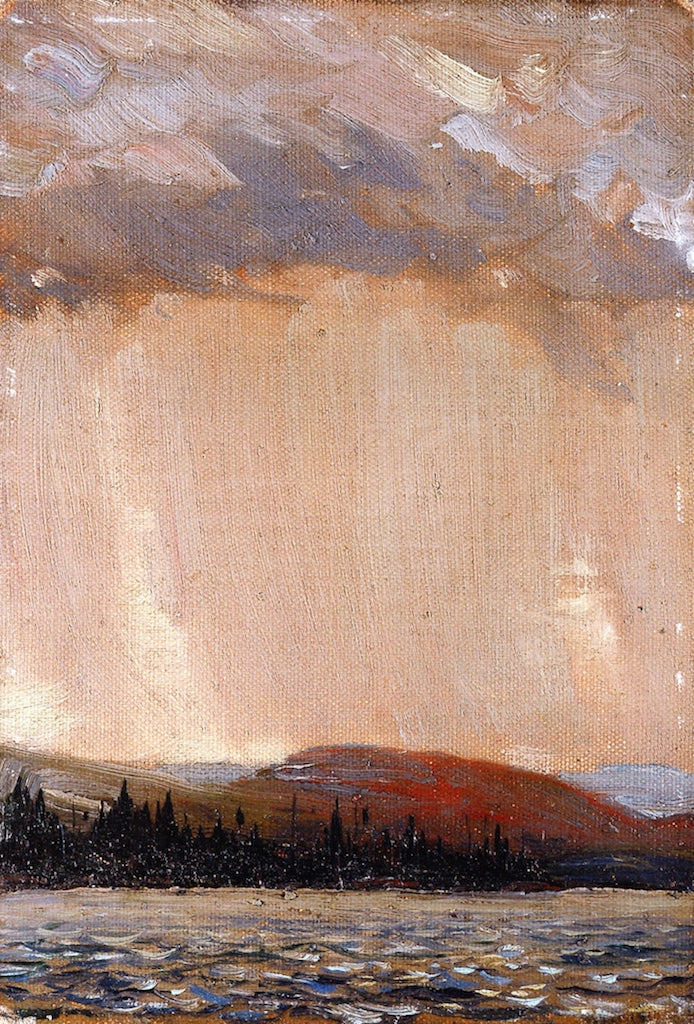 Canoe Lake, vintage artwork by Tom Thomson, 12x8" (A4) Poster