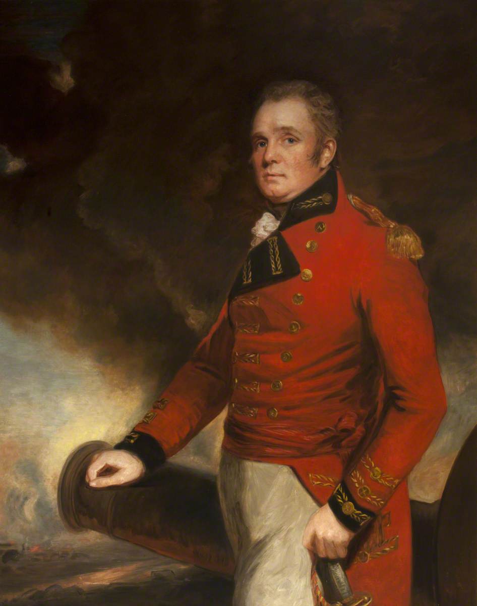 Lieutenant General Sir Thomas Maitland (1759–1824), vintage artwork by John Hoppner, 12x8" (A4) Poster