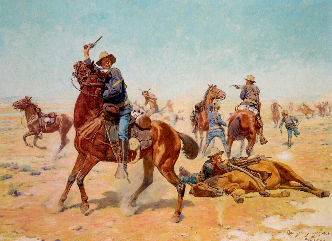 The Lost Dispatches by Charles Schreyvogel,A3(16x12")Poster
