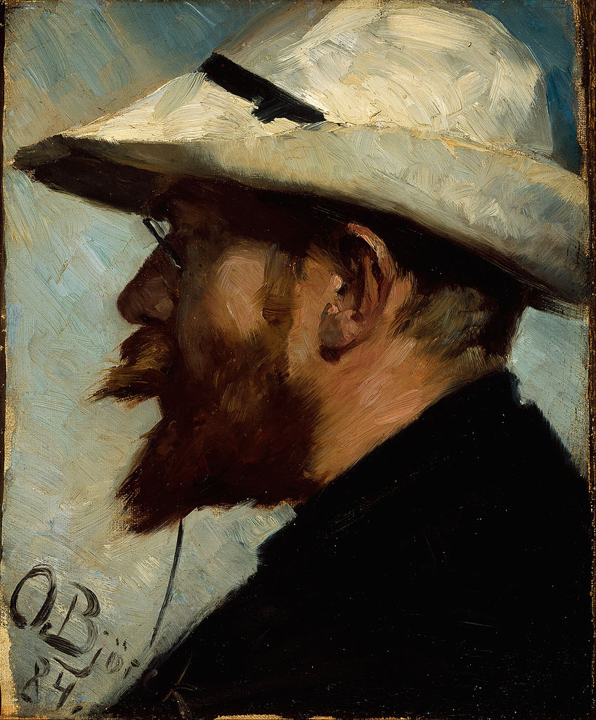 Peder Severin Kroyer by Oscar Gustaf Bjorck,A3(16x12")Poster