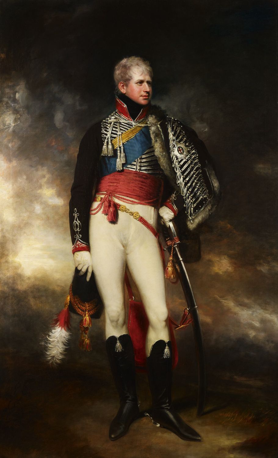 Ernest, Duke of Cumberland (1771-1851), vintage artwork by Sir William Beechey, 12x8" (A4) Poster