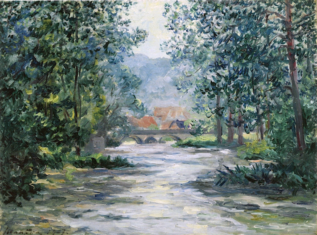 urrents of the Loir, Lavardin, Loir-et-Cher by Maxime Maufra,A3(16x12")Poster