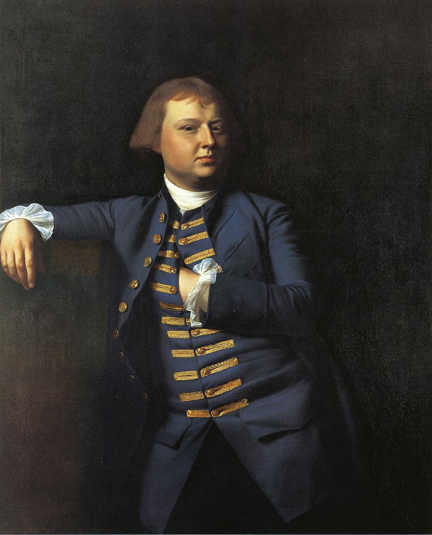 Lemuel Cox, vintage artwork by John Singleton Copley, 12x8" (A4) Poster