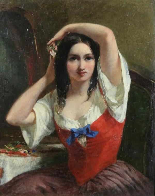 The Young Beauty, vintage artwork by Haynes King, 12x8" (A4) Poster