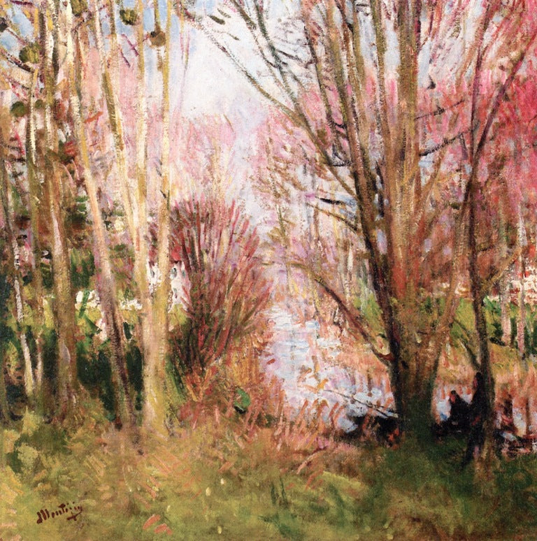 Banks of the River by Pierre-Eugène Montézin,16x12(A3) Poster