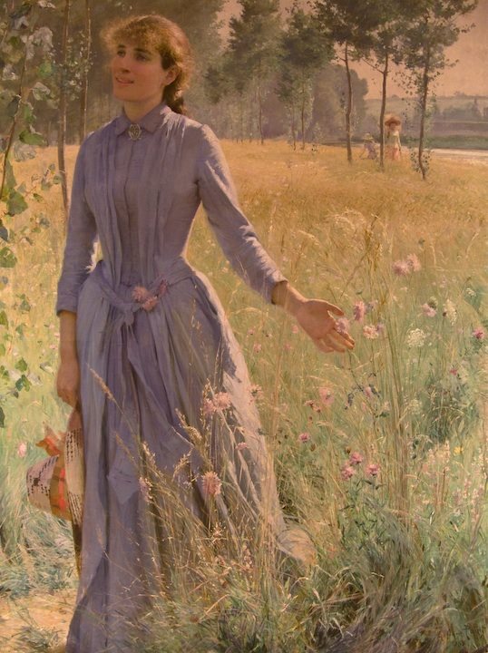 La Joie des choses, vintage artwork by Armand Point, 12x8" (A4) Poster