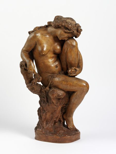 Eve After the Fall, vintage artwork by Jean-Baptiste Carpeaux, 12x8" (A4) Poster