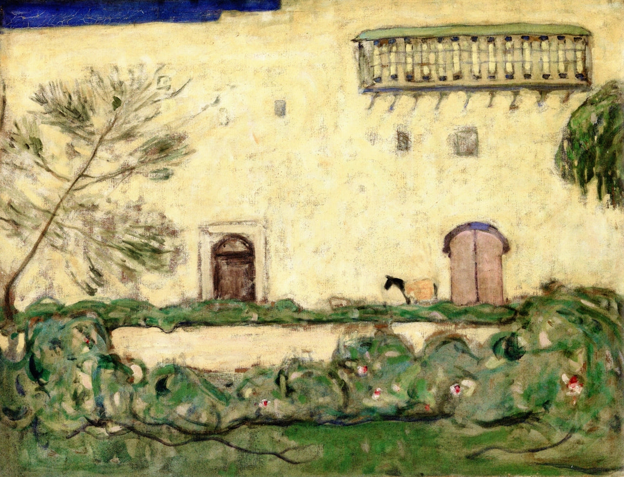 Morocco Buildings by James Wilson Morrice,A3(16x12")Poster