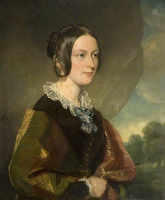 Katherine Boulton, vintage artwork by Sir Francis Grant, P.R.A., A3 (16x12") Poster Print