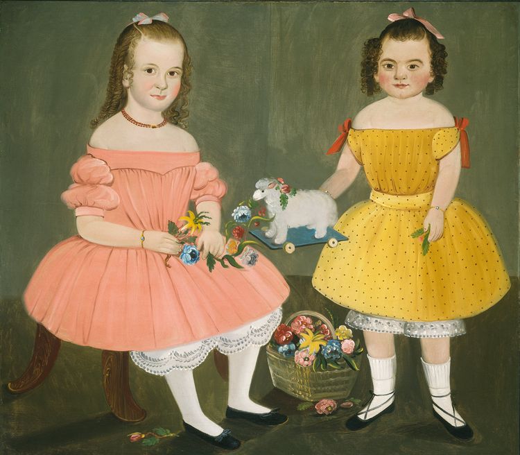 The Burnish Sisters, vintage artwork by William Matthew Prior, A3 (16x12") Poster Print
