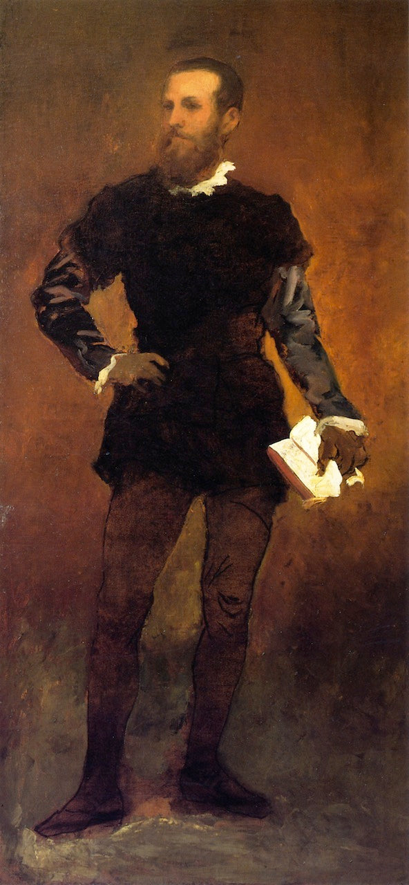 Felix Regamy, vintage artwork by William Morris Hunt, 12x8" (A4) Poster