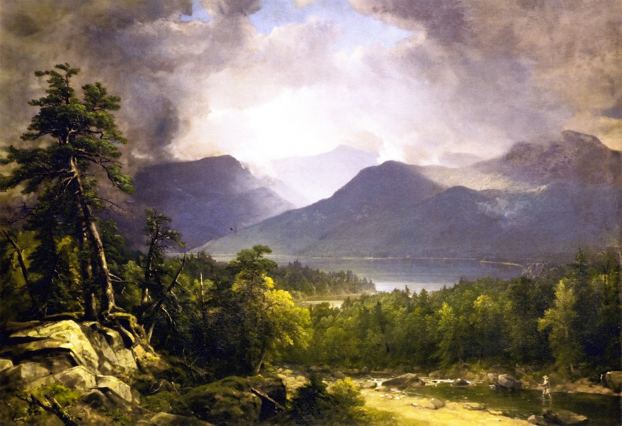 Clearing Up, vintage artwork by Asher Brown Durand, A3 (16x12") Poster Print