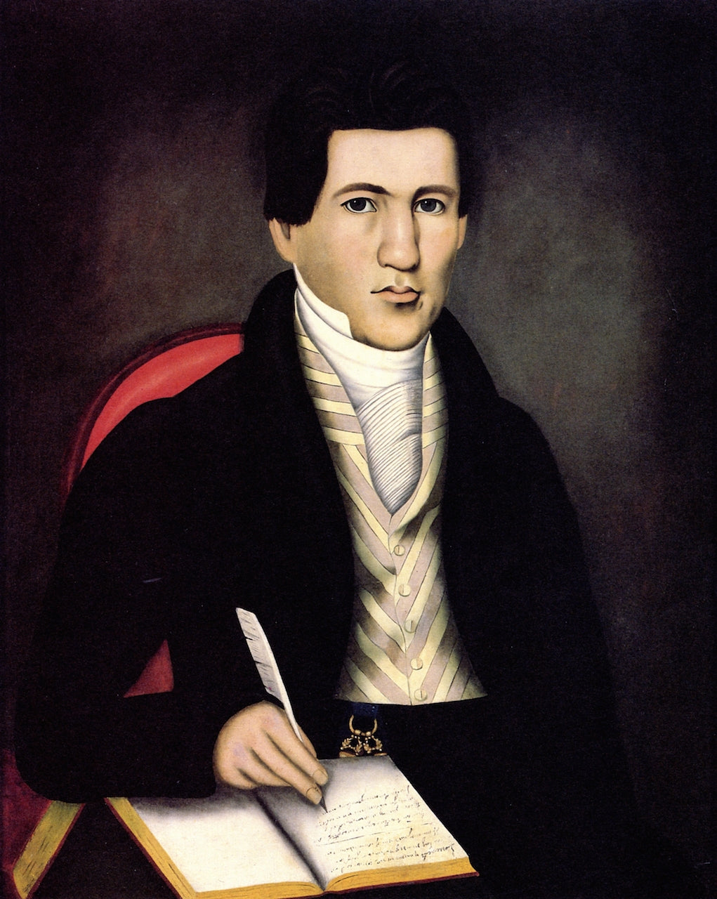 Phineas Field, vintage artwork by Erastus Salisbury Field, A3 (16x12") Poster Print