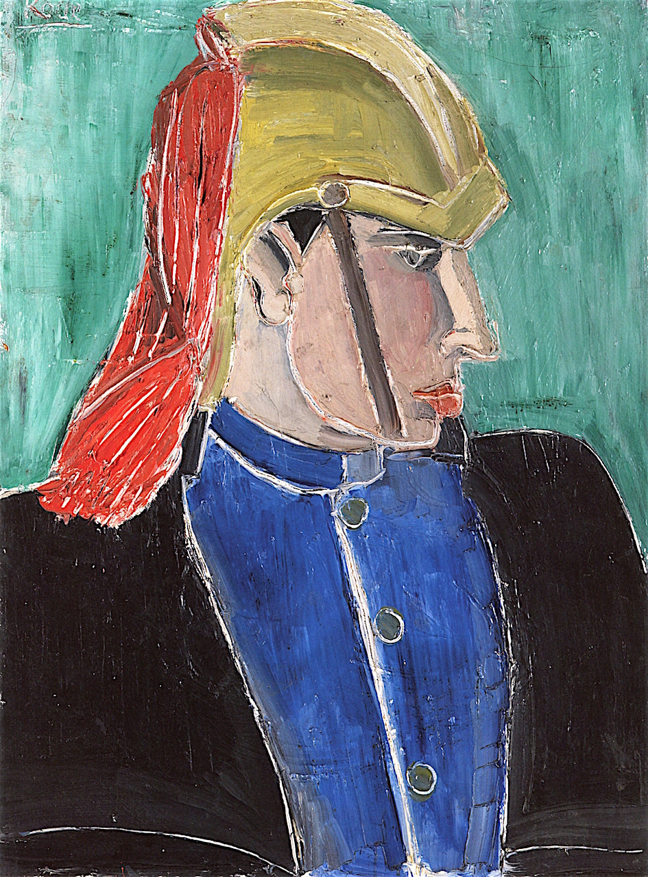 Guardsman, vintage artwork by Helmut Kolle, 12x8" (A4) Poster