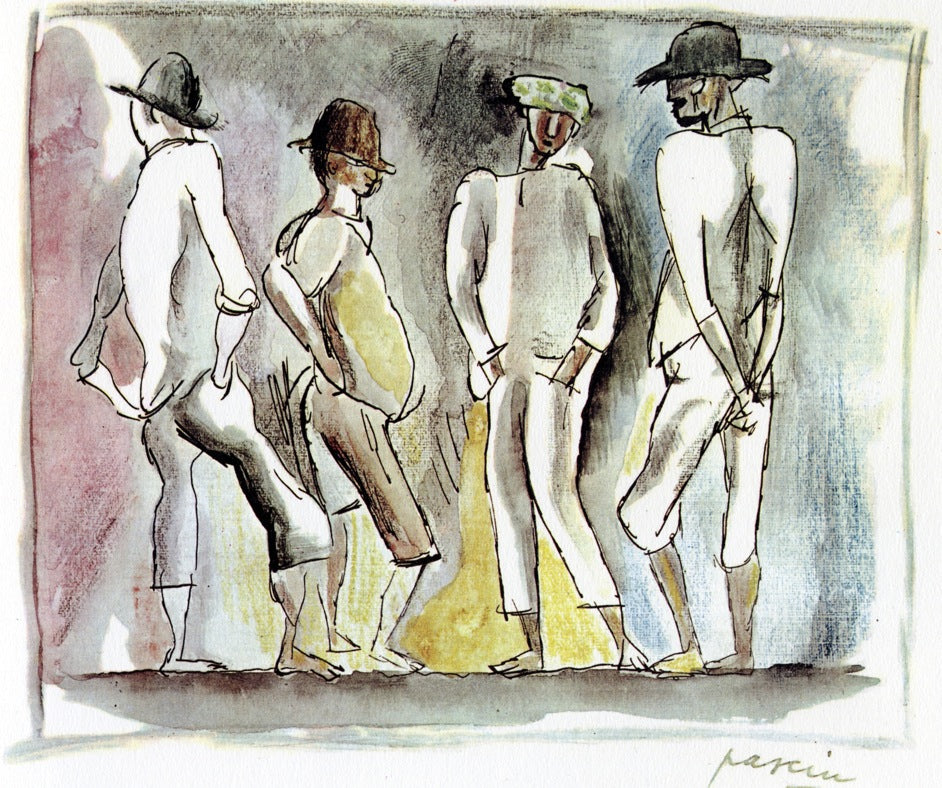 Cubans by Jules Pascin,16x12(A3) Poster