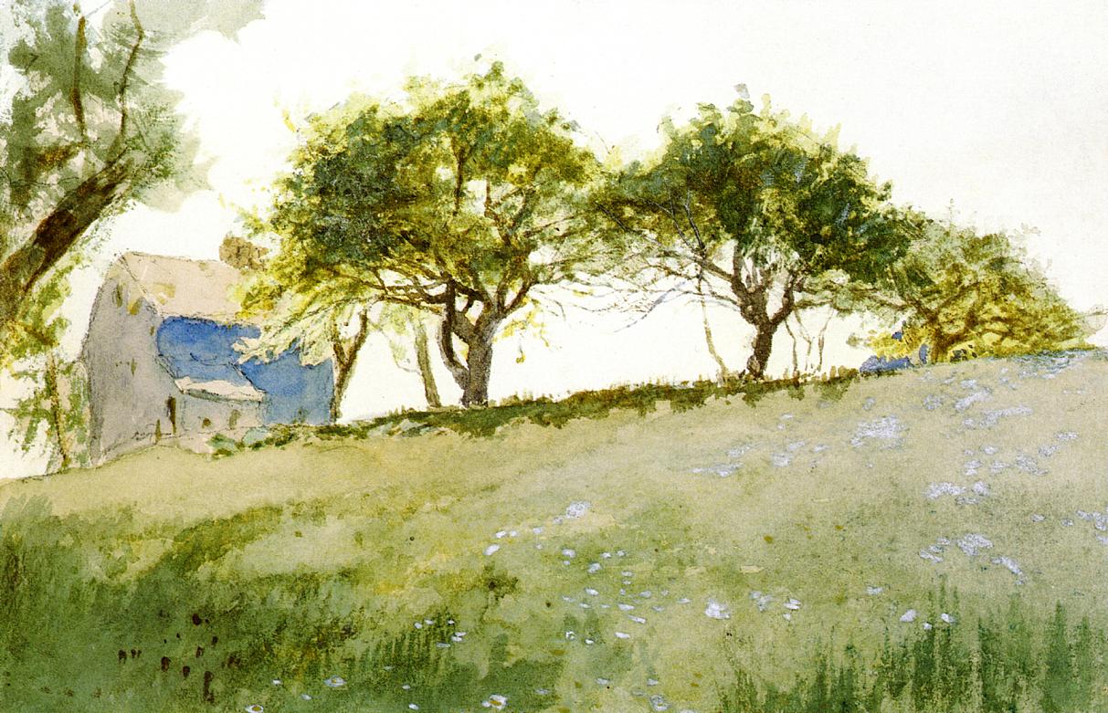 Near Easthampton by Edwin Austin Abbey,A3(16x12")Poster