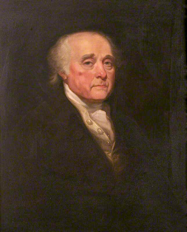 Sir William Dolben, vintage artwork by Mather Brown, 12x8" (A4) Poster