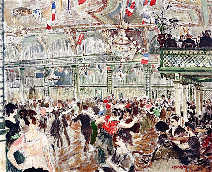 July 14th Ball by Marcel Leprin,16x12(A3) Poster