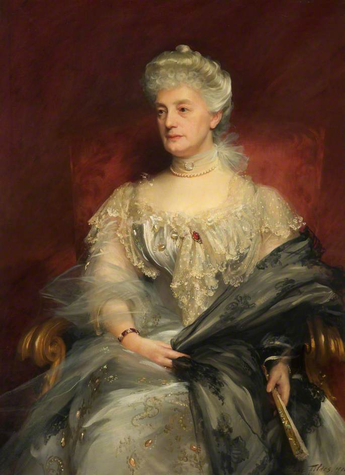 Lady Royds, vintage artwork by Sir Luke Fildes, 12x8" (A4) Poster