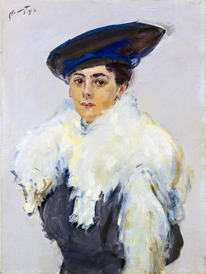 Portrait of Helen Koslowsky-Lewin by Max Slevogt,A3(16x12")Poster