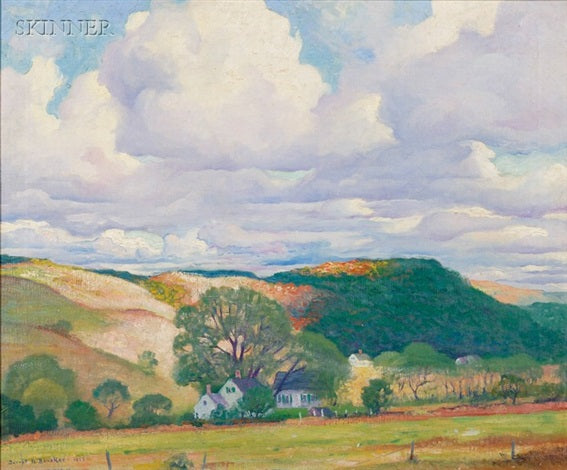 October in Long Neck by Gerrit Albertus Beneker,16x12(A3) Poster