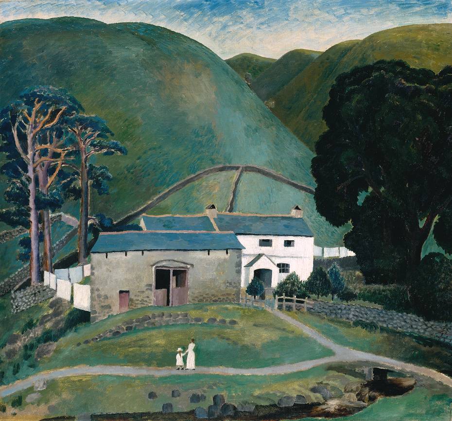 Farm at Watendlath by Dora Carrington,16x12(A3) Poster