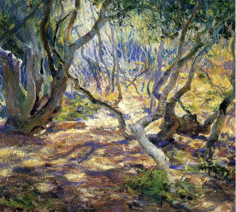Oak Grove, Carmel by Guy Orlando Rose,A3(16x12")Poster
