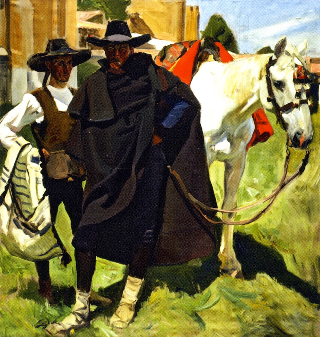 Avila Types by Joaquin Sorolla y Bastida,A3(16x12")Poster