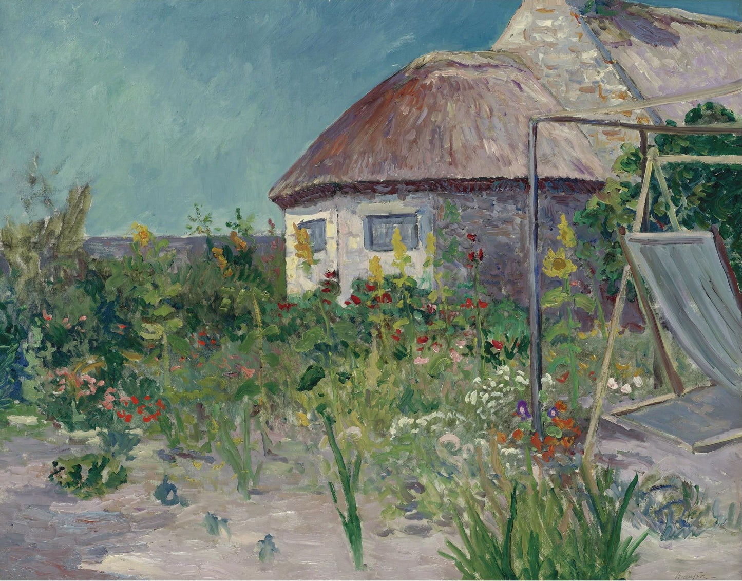 The Artist's House in Kervaudu by Maxime Maufra,A3(16x12")Poster