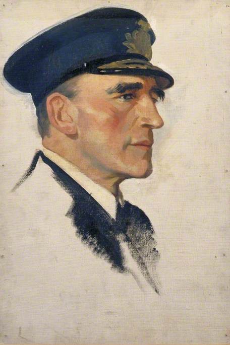 Rear Admiral Sir Reginald Y. Tyrwhitt by Glyn Warren Philpot,16x12(A3) Poster