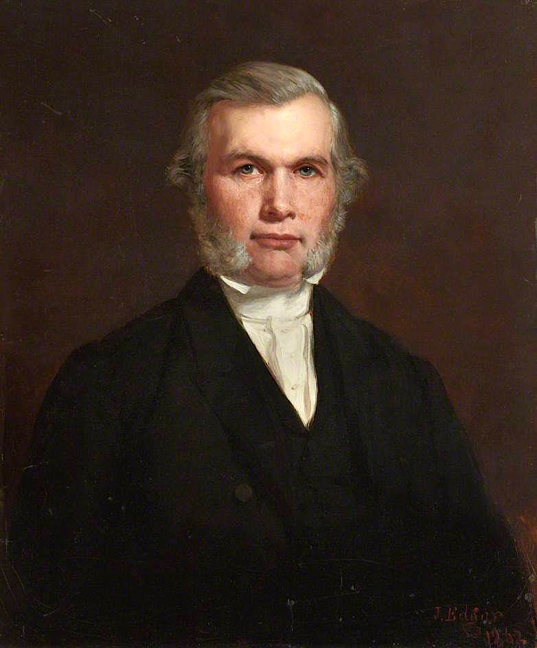 Reverend John Cairns, United Presby terian Divine, vintage artwork by James R. Edgar, A3 (16x12") Poster Print