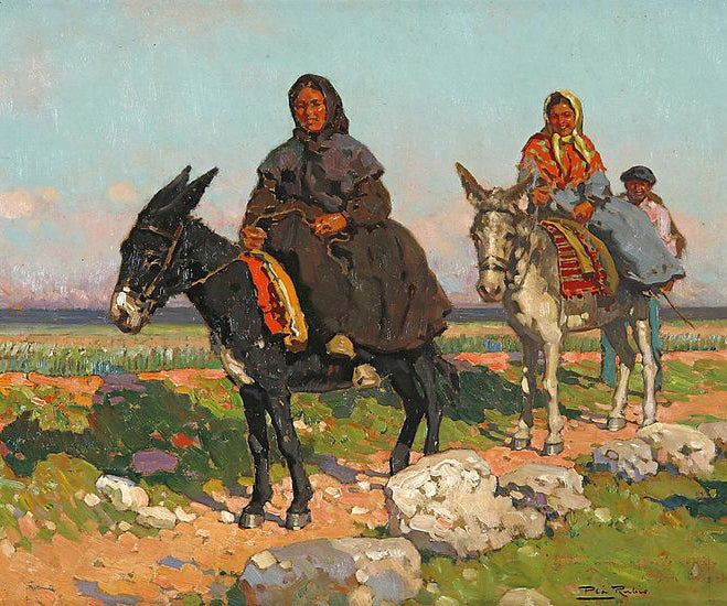 Por el Camino by Alberto Pla y Rubio,A3(16x12")Poster