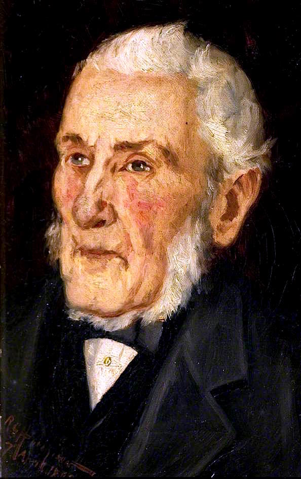 Provost Gillies of Maxwelltown, vintage artwork by Robert Gemmell Hutchison R.S.A. R.S.W., 12x8" (A4) Poster