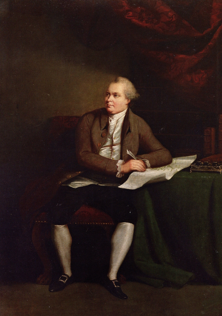 Daniel Carl Solander, vintage artwork by Johann Zoffany, 12x8" (A4) Poster